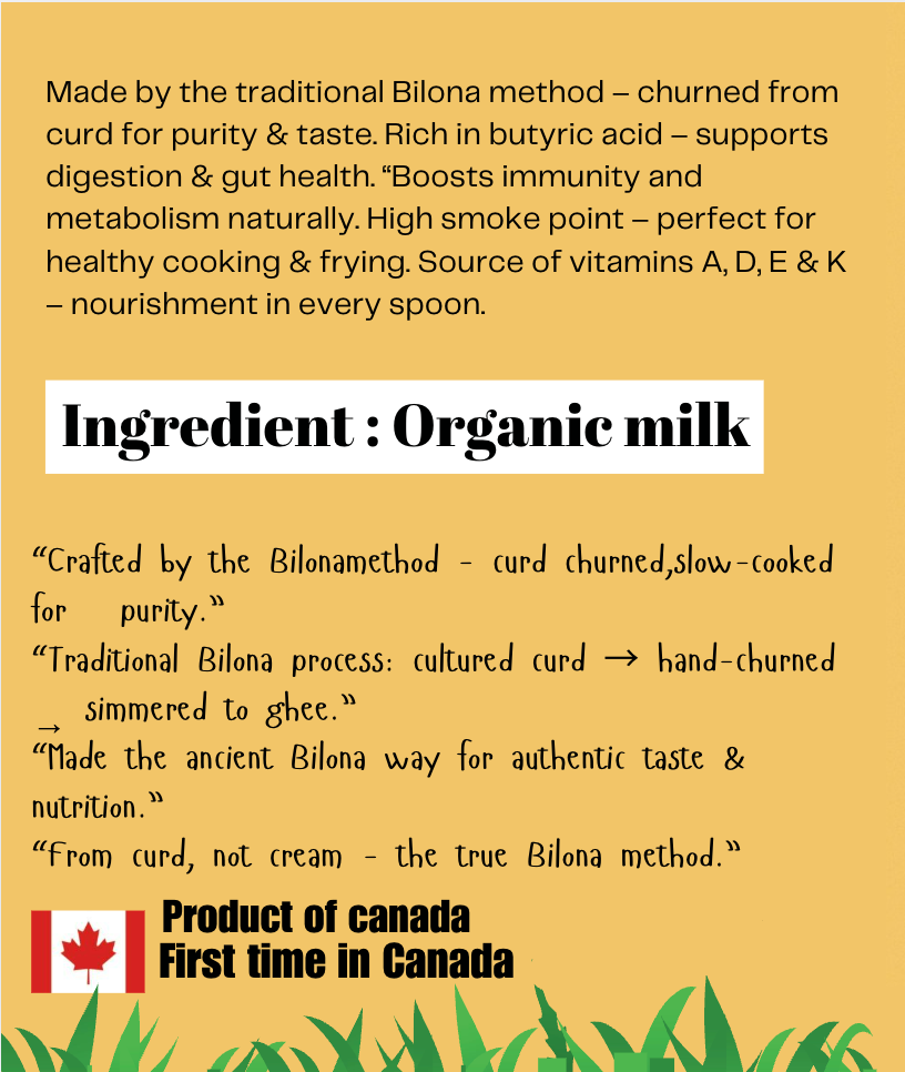 400 ml Premium Cow Ghee (Bilona Method)